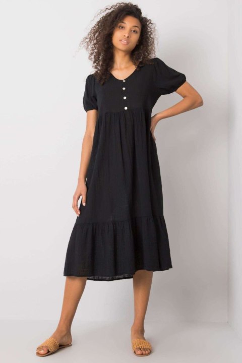 Sukienka Model TW-SK-BI-25504.19P Black - Och Bella Sukienka Model TW-SK-BI-25504.19P Black - Och Bella