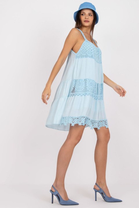 Sukienka Model TW-SK-BI-81593.28 Light Blue - Och Bella Sukienka Model TW-SK-BI-81593.28 Light Blue - Och Bella