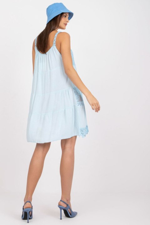 Sukienka Model TW-SK-BI-81593.28 Light Blue - Och Bella Sukienka Model TW-SK-BI-81593.28 Light Blue - Och Bella