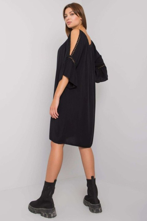 Sukienka Model TW-SK-BI-82314.48 Black - Och Bella Sukienka Model TW-SK-BI-82314.48 Black - Och Bella