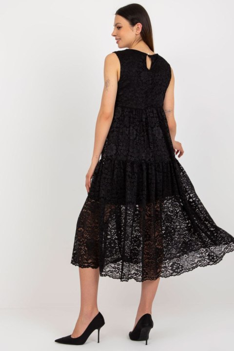 Sukienka Model TW-SK-BI-8246.37X Black - Och Bella Sukienka Model TW-SK-BI-8246.37X Black - Och Bella