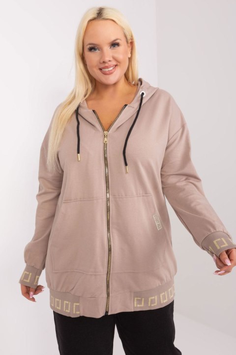 Bluza Damska Model RV-BL-8262.85 Dark Beige - Relevance Bluza Damska Model RV-BL-8262.85 Dark Beige - Relevance