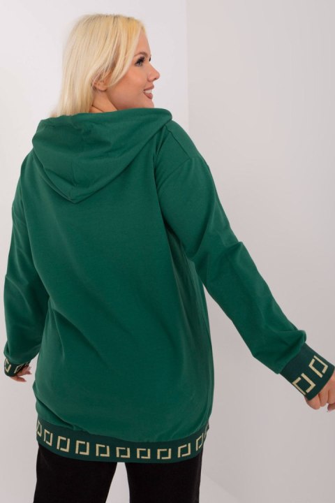 Bluza Damska Model RV-BL-8262.85 Dark Green - Relevance Bluza Damska Model RV-BL-8262.85 Dark Green - Relevance