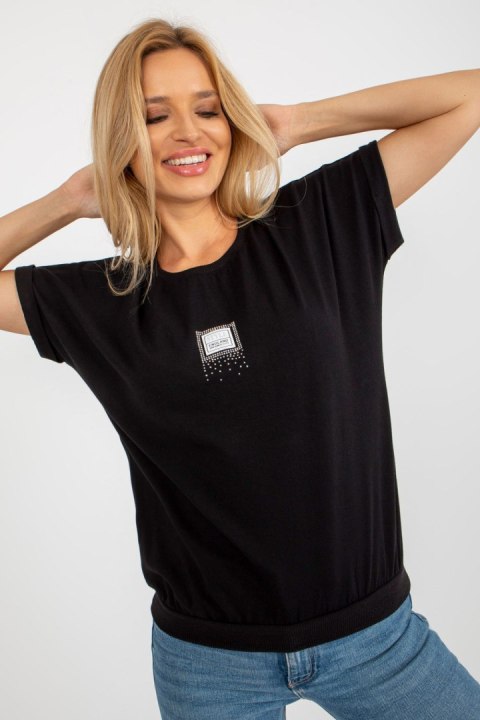 Bluzka Model RV-BZ-8537.19 Black - Relevance Bluzka Model RV-BZ-8537.19 Black - Relevance