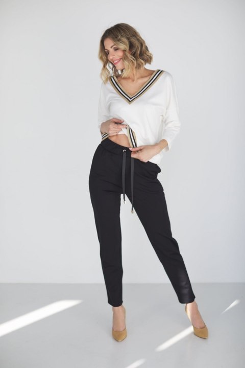 Spodnie Dresowe Model M343 Black - La Aurora Spodnie Dresowe Model M343 Black - La Aurora