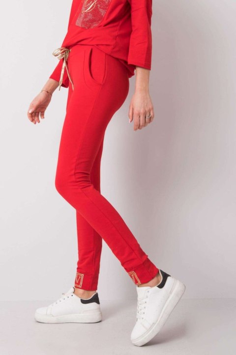 Spodnie Dresowe Model RV-DR-5980.12 Red - Relevance Spodnie Dresowe Model RV-DR-5980.12 Red - Relevance