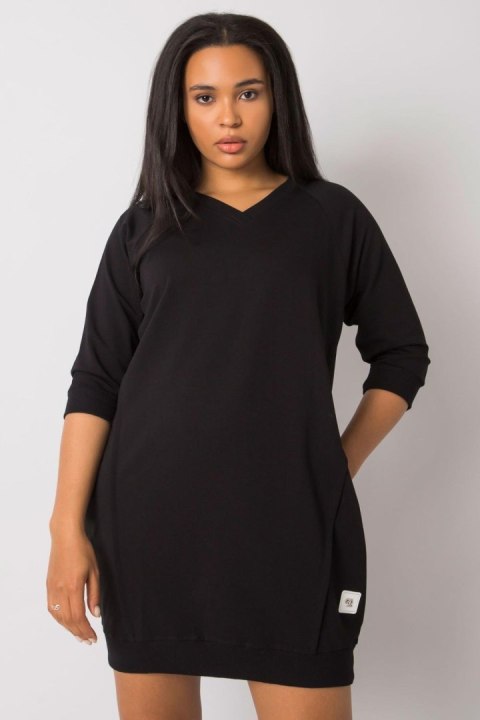 Sukienka Model RV-SK-6847.59P Black - Relevance Sukienka Model RV-SK-6847.59P Black - Relevance
