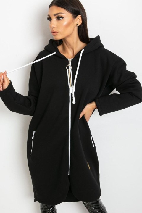 Bluza Damska Model RV-BL-4742.20P Black - Relevance Bluza Damska Model RV-BL-4742.20P Black - Relevance