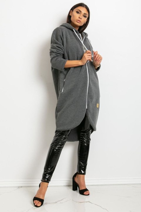 Bluza Damska Model RV-BL-4742.20P Dark Grey - Relevance Bluza Damska Model RV-BL-4742.20P Dark Grey - Relevance