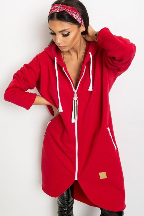 Bluza Damska Model RV-BL-4742.20P Red - Relevance Bluza Damska Model RV-BL-4742.20P Red - Relevance