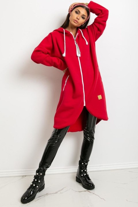 Bluza Damska Model RV-BL-4742.20P Red - Relevance Bluza Damska Model RV-BL-4742.20P Red - Relevance