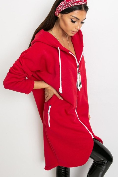 Bluza Damska Model RV-BL-4742.20P Red - Relevance Bluza Damska Model RV-BL-4742.20P Red - Relevance