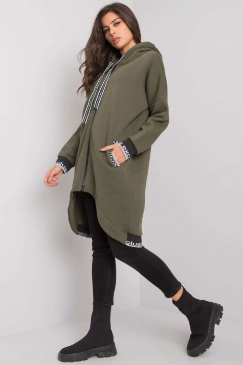 Bluza Damska Model RV-BL-6832.10 Khaki - Relevance Bluza Damska Model RV-BL-6832.10 Khaki - Relevance