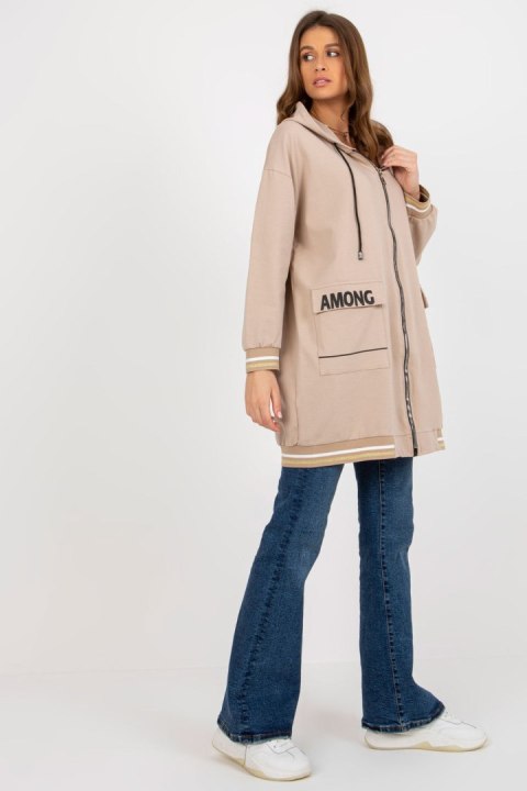 Bluza Damska Model RV-BL-8149.91P Beige - Relevance Bluza Damska Model RV-BL-8149.91P Beige - Relevance