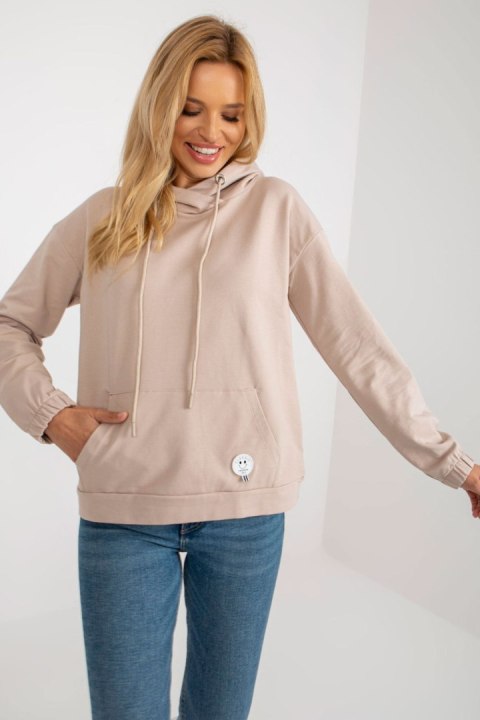 Bluza Damska Model RV-BL-8655.00P Beige - Relevance Bluza Damska Model RV-BL-8655.00P Beige - Relevance