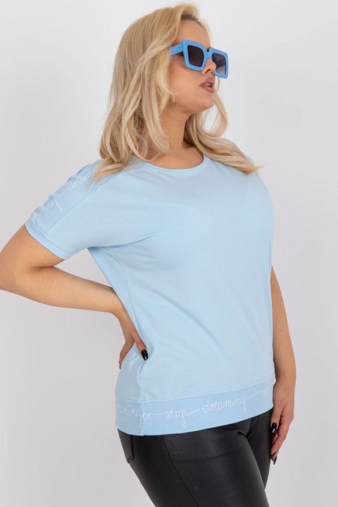 Bluzka Model RV-BZ-7647.39 Light Blue - Relevance Bluzka Model RV-BZ-7647.39 Light Blue - Relevance