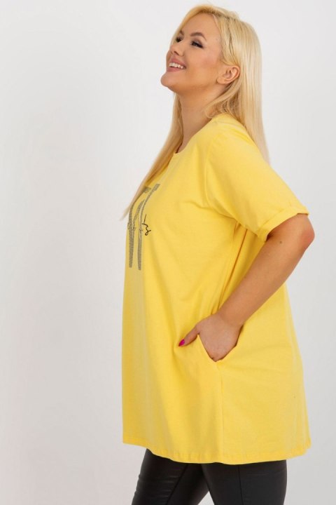 Bluzka Model RV-BZ-7866.30 Yellow - Relevance Bluzka Model RV-BZ-7866.30 Yellow - Relevance