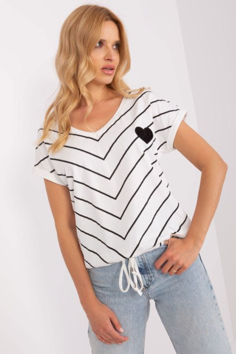 Bluzka Model RV-BZ-8643.75 White/Black - Relevance Bluzka Model RV-BZ-8643.75 White/Black - Relevance