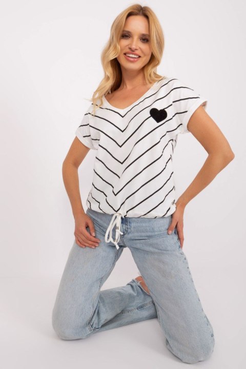 Bluzka Model RV-BZ-8643.75 White/Black - Relevance Bluzka Model RV-BZ-8643.75 White/Black - Relevance