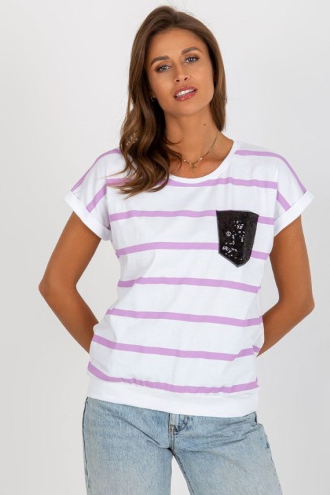 Bluzka Model RV-BZ-8743.25 Light Violet - Relevance Bluzka Model RV-BZ-8743.25 Light Violet - Relevance