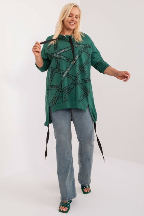 Bluzka Model RV-TU-7598.94 Dark Green - Relevance Bluzka Model RV-TU-7598.94 Dark Green - Relevance