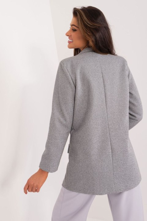 Marynarka Model DHJ-MA-18598.13 Grey - Italy Moda Marynarka Model DHJ-MA-18598.13 Grey - Italy Moda