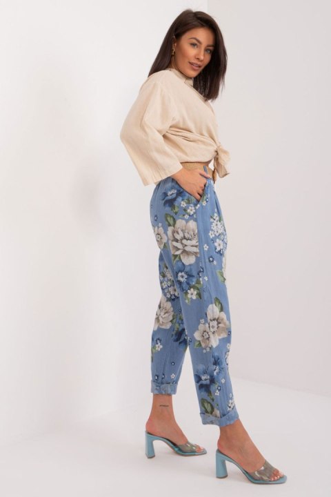 Spodnie Damskie Model DHJ-SP-1365.77 Blue - Italy Moda Spodnie Damskie Model DHJ-SP-1365.77 Blue - Italy Moda