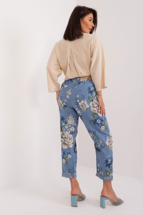 Spodnie Damskie Model DHJ-SP-1365.77 Blue - Italy Moda Spodnie Damskie Model DHJ-SP-1365.77 Blue - Italy Moda