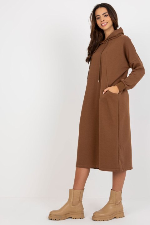 Sukienka Model RV-BL-8335.58P Brown - Relevance Sukienka Model RV-BL-8335.58P Brown - Relevance