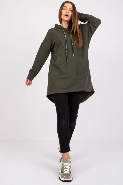 Bluza Damska Model DHJ-BL-20136.37 Khaki - Italy Moda Bluza Damska Model DHJ-BL-20136.37 Khaki - Italy Moda