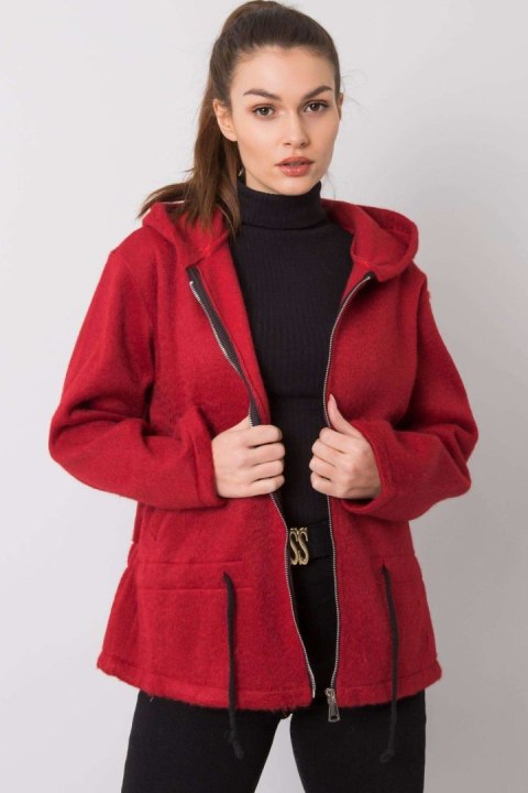 Bluza Damska Model MI-PL-24512.00X Bordo - Italy Moda Bluza Damska Model MI-PL-24512.00X Bordo - Italy Moda