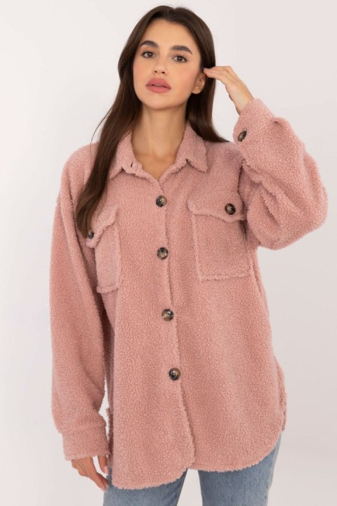 Koszula Damska Model DHJ-KS-15115.81 Dark Pink - Italy Moda Koszula Damska Model DHJ-KS-15115.81 Dark Pink - Italy Moda