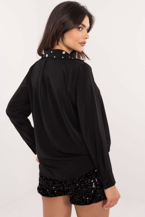 Koszula Damska Model DHJ-KS-15260.96 Black - Italy Moda Koszula Damska Model DHJ-KS-15260.96 Black - Italy Moda