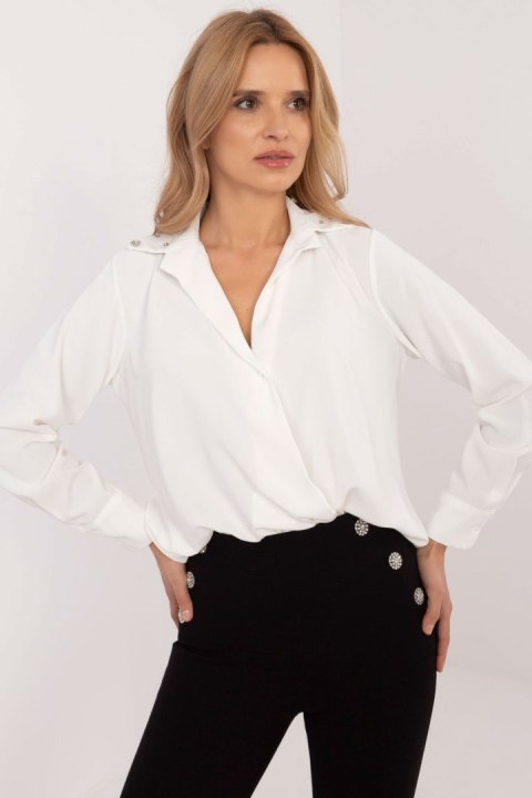 Koszula Damska Model DHJ-KS-15260.96 White - Italy Moda Koszula Damska Model DHJ-KS-15260.96 White - Italy Moda