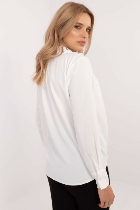 Koszula Damska Model DHJ-KS-15260.96 White - Italy Moda Koszula Damska Model DHJ-KS-15260.96 White - Italy Moda