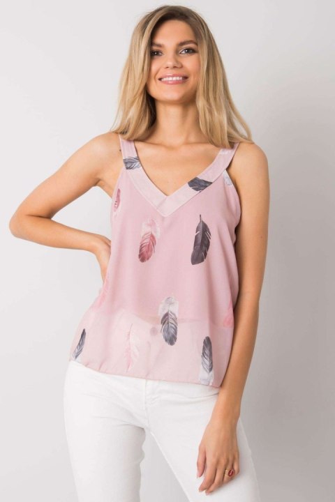 Koszulka Top Model DHJ-TP-13327.06P Light Pink - Italy Moda Koszulka Top Model DHJ-TP-13327.06P Light Pink - Italy Moda