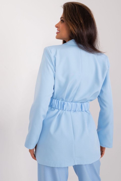 Marynarka Model DHJ-MA-18973.30 Light Blue - Italy Moda Marynarka Model DHJ-MA-18973.30 Light Blue - Italy Moda