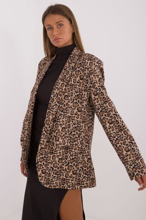 Marynarka Model DHJ-MA-2002A.65 Black/Beige - Italy Moda Marynarka Model DHJ-MA-2002A.65 Black/Beige - Italy Moda