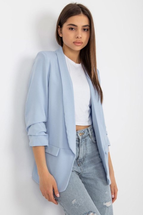 Marynarka Model DHJ-MA-7684.15P Light Blue - Italy Moda Marynarka Model DHJ-MA-7684.15P Light Blue - Italy Moda