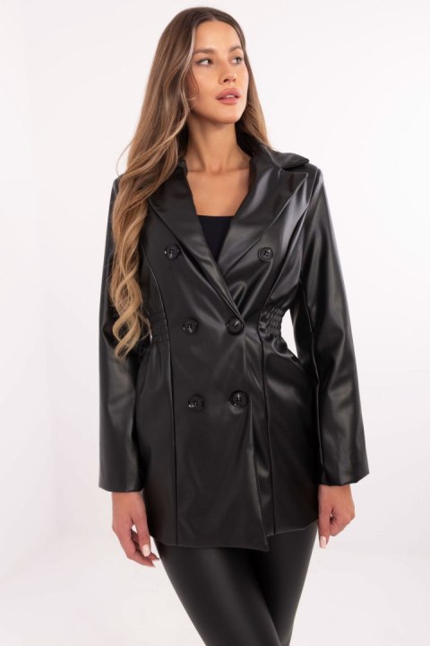 Marynarka Model DHJ-MA-A8683.37 Black - Italy Moda Marynarka Model DHJ-MA-A8683.37 Black - Italy Moda