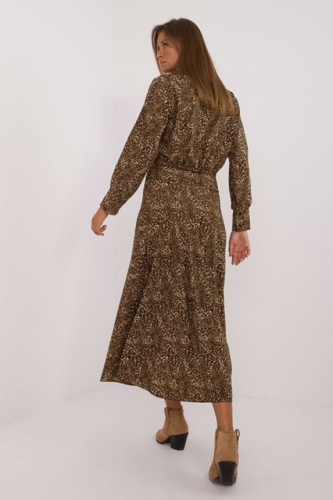 Spódnica Komplet Model DHJ-KMPL-19586-1.53 Dark Beige - Italy Moda Spódnica Komplet Model DHJ-KMPL-19586-1.53 Dark Beige - Italy Moda