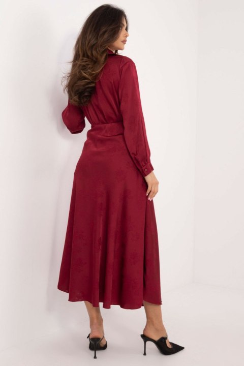 Spódnica Model DHJ-SD-19293.67 Bordo - Italy Moda Spódnica Model DHJ-SD-19293.67 Bordo - Italy Moda