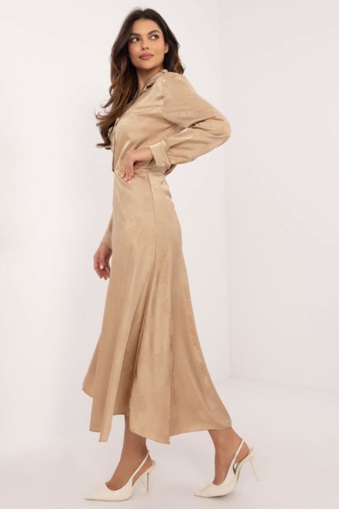 Spódnica Model DHJ-SD-19293.67 Camel - Italy Moda Spódnica Model DHJ-SD-19293.67 Camel - Italy Moda