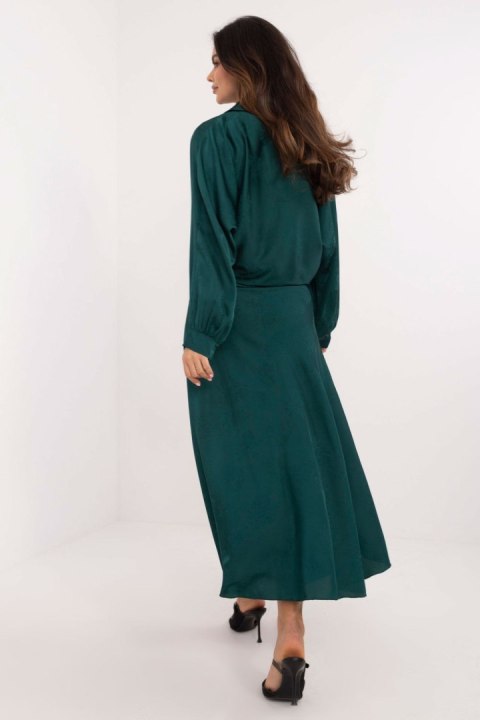 Spódnica Model DHJ-SD-19293.67 Dark Green - Italy Moda Spódnica Model DHJ-SD-19293.67 Dark Green - Italy Moda