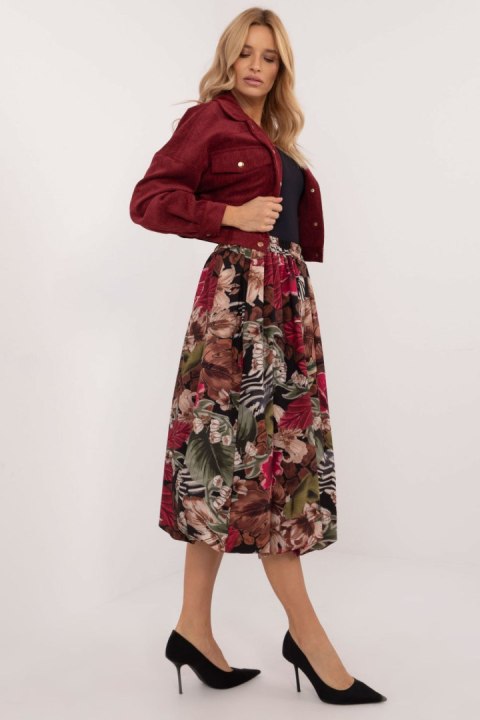 Spódnica Model DHJ-SD-19863-4.78 Black/Red - Italy Moda Spódnica Model DHJ-SD-19863-4.78 Black/Red - Italy Moda