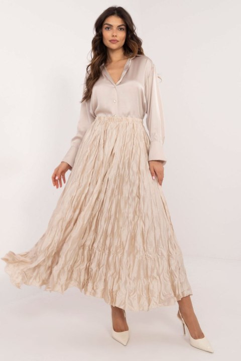 Spódnica Model DHJ-SD-19990.18X Beige - Italy Moda Spódnica Model DHJ-SD-19990.18X Beige - Italy Moda