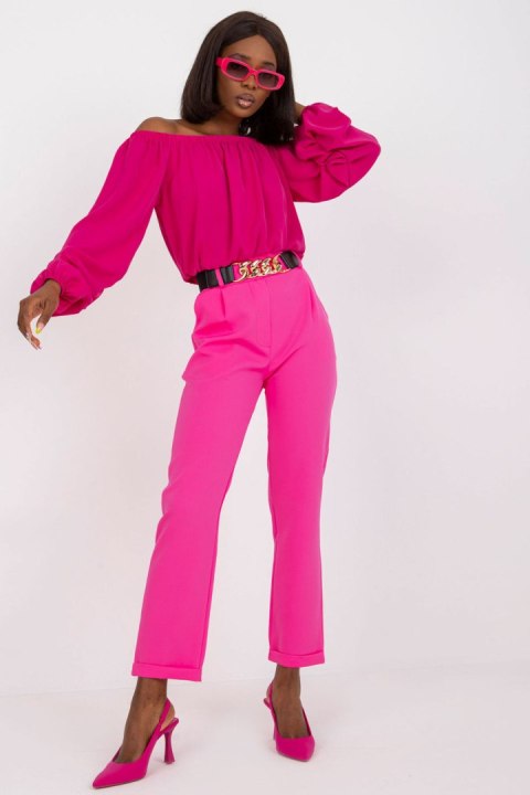 Spodnie Damskie Model DHJ-SP-13165.20 Fluo Pink - Italy Moda Spodnie Damskie Model DHJ-SP-13165.20 Fluo Pink - Italy Moda