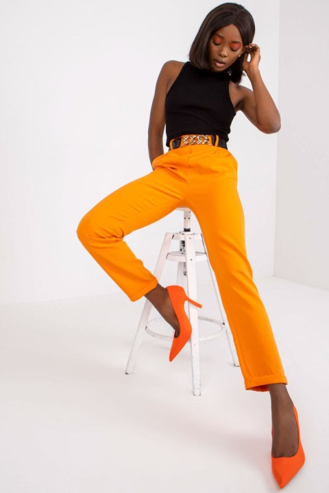 Spodnie Damskie Model DHJ-SP-13165.20 Light Orange - Italy Moda Spodnie Damskie Model DHJ-SP-13165.20 Light Orange - Italy Moda