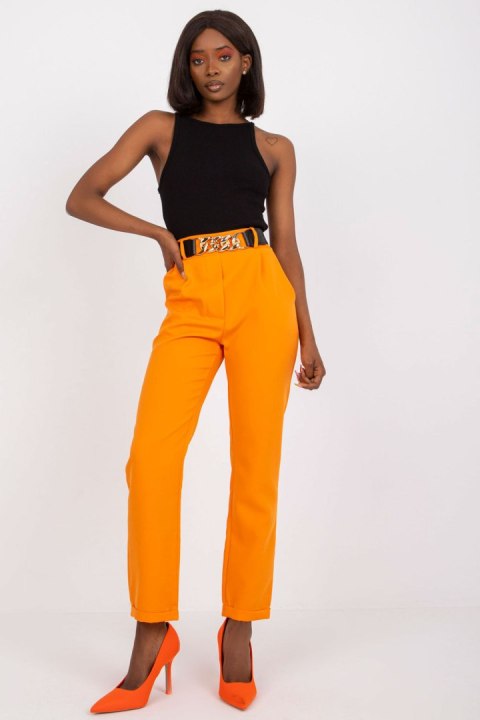 Spodnie Damskie Model DHJ-SP-13165.20 Light Orange - Italy Moda Spodnie Damskie Model DHJ-SP-13165.20 Light Orange - Italy Moda