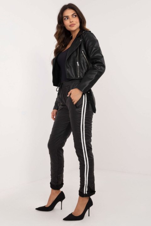 Spodnie Damskie Model DHJ-SP-21557.35 Black - Italy Moda Spodnie Damskie Model DHJ-SP-21557.35 Black - Italy Moda